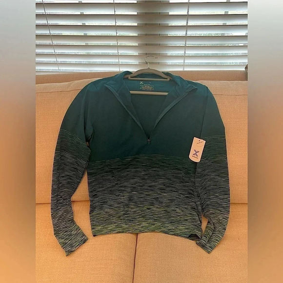 Xersion | Celestial Teal Quick Dri Jacket (L) - Picture 7 of 7